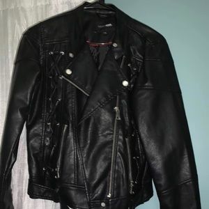 Leather jacket